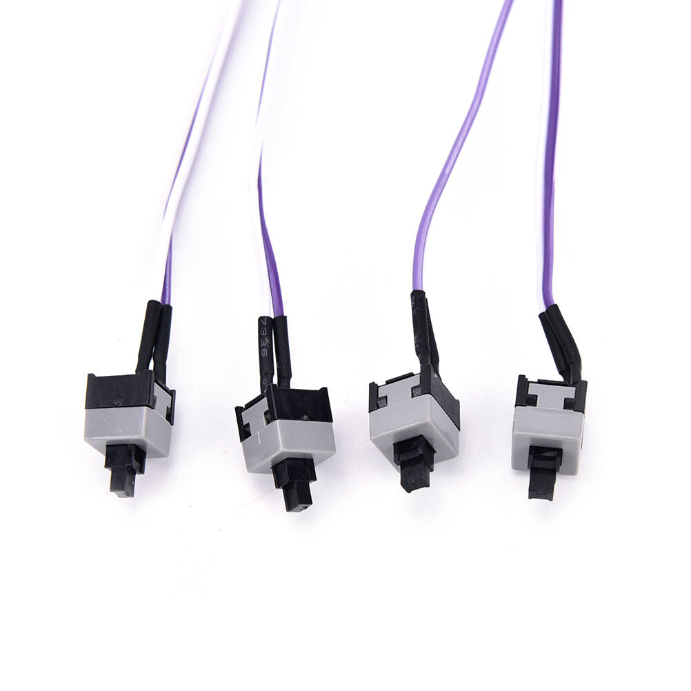 4Pcs MYLB-Repair parts PC power momentary push button switch connector ca.l8