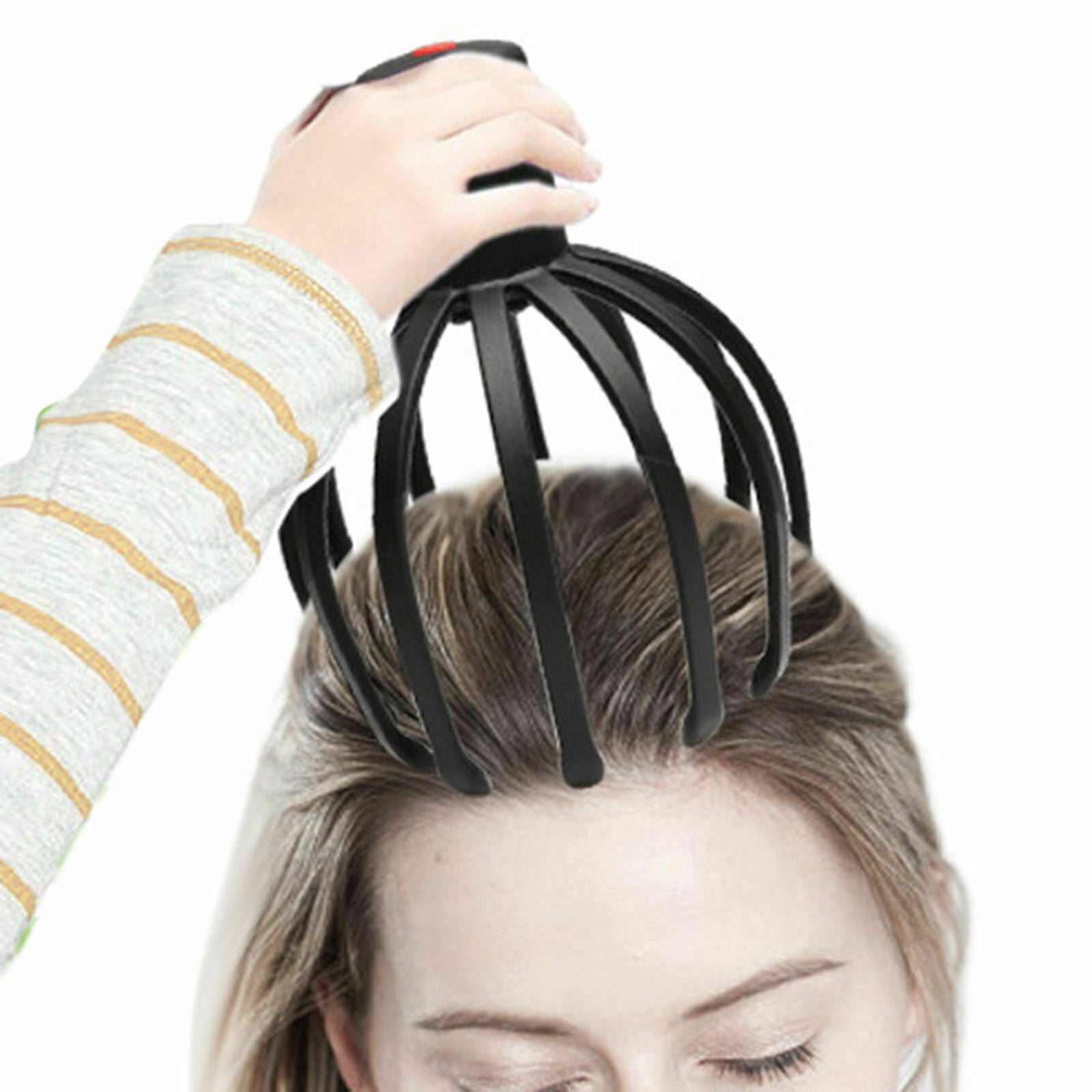 Electric Head Massager ARM SCALP Body Scratcher Gripper Claw for