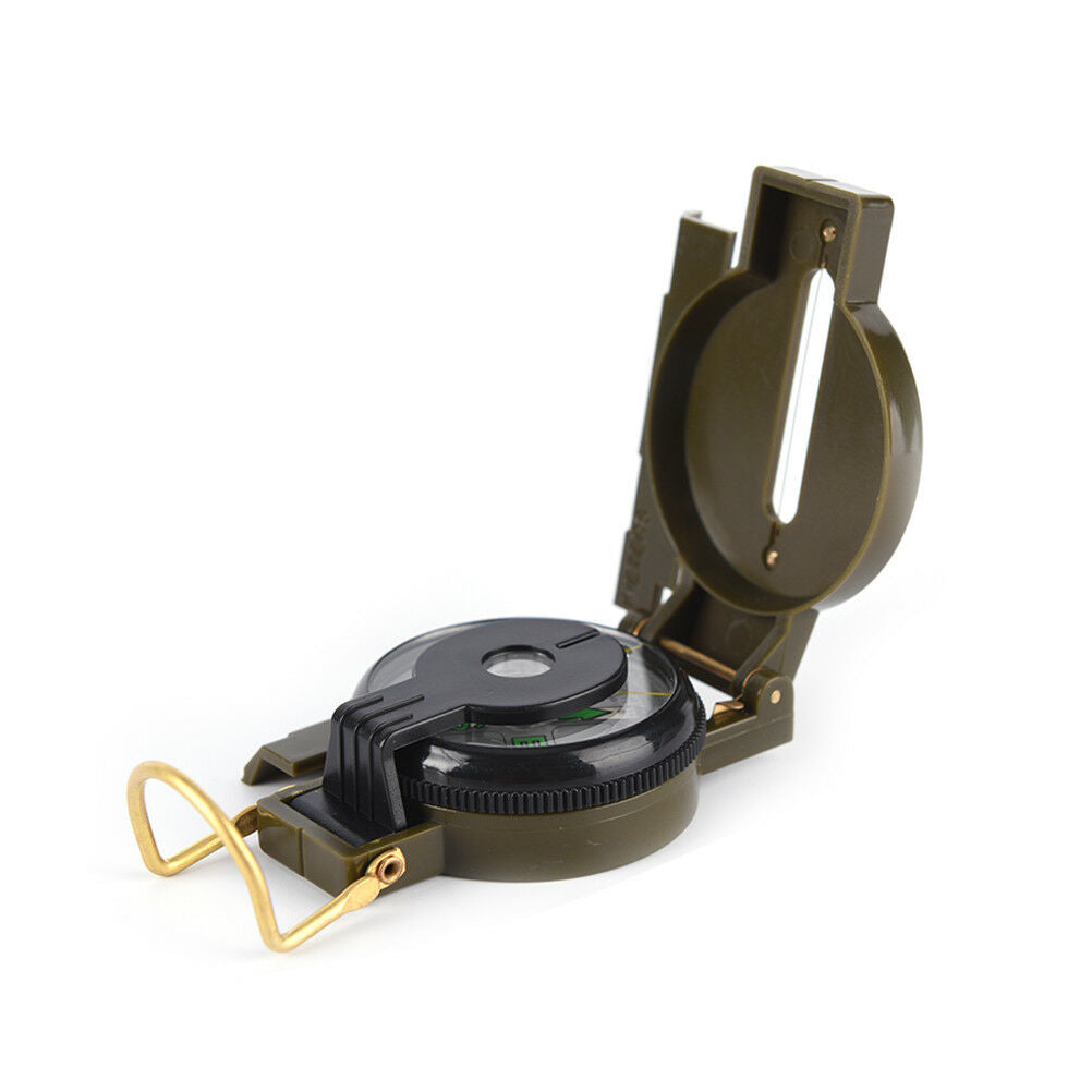 1x à lentille repliée le camping la boussole d'outil DD