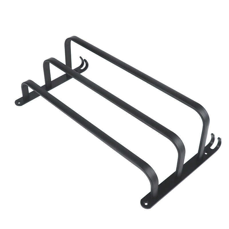 Bathroom Towel Rack 3 Layers Punch-Free Towel Holder Bathroom Storage Shelf