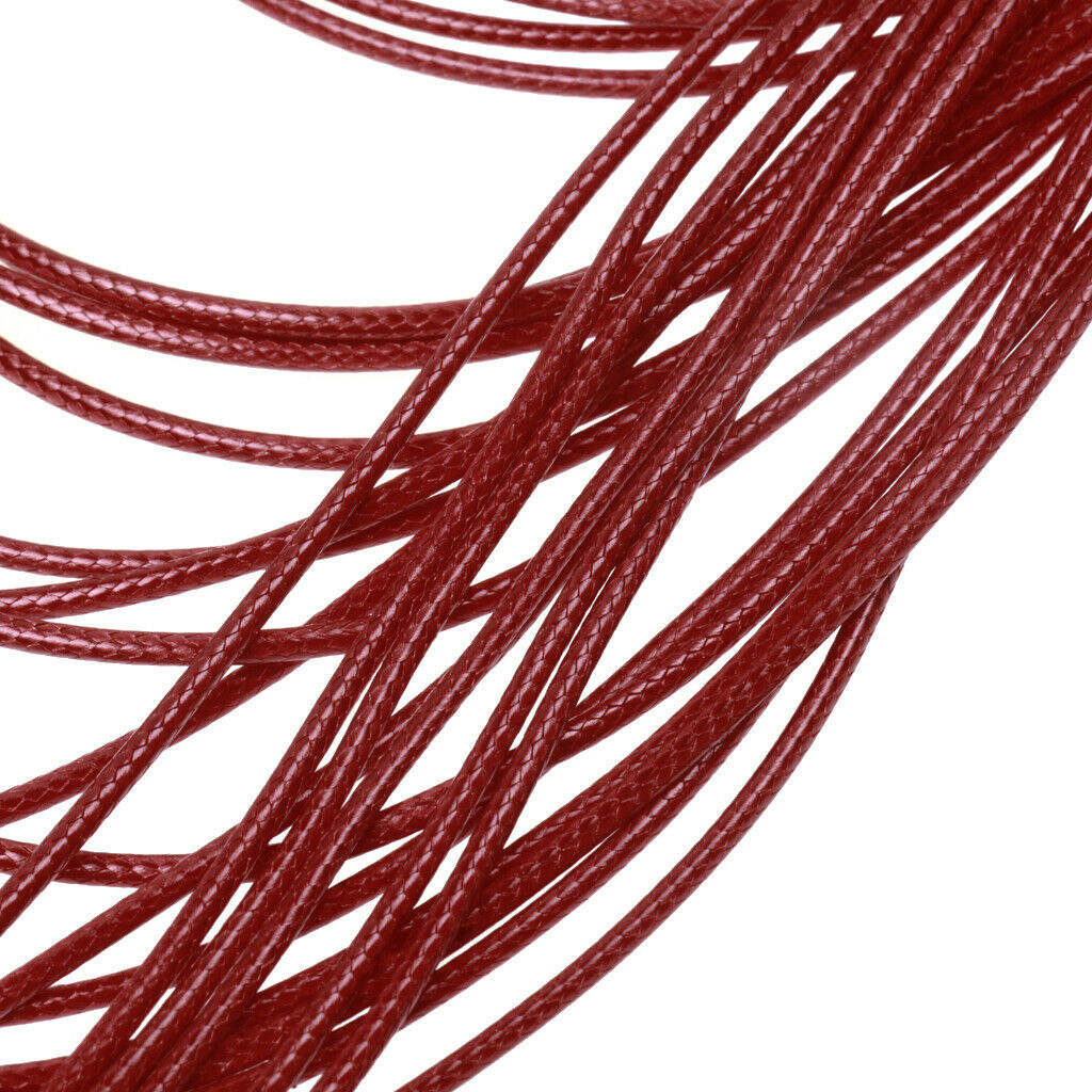 Unique Multilayer Tassel Leather Statement Necklace Bib Women Accessory Red