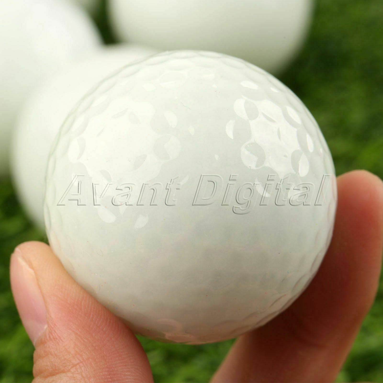 White Fluorescence Luminous Night Light Glowing Golf ball 42.7mm / 1.68 inch