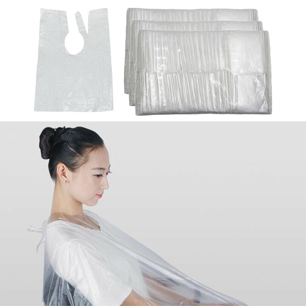 300 Waterproof Salon Hair Cutting Cape Gowns Barber Shop Apron Cover 24x31in