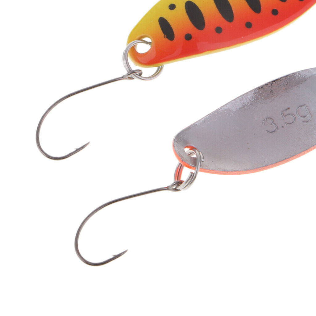 7Pcs   High   Reflective   Fishing   Spoon   Lures   Metal   Sequins   Baits   w