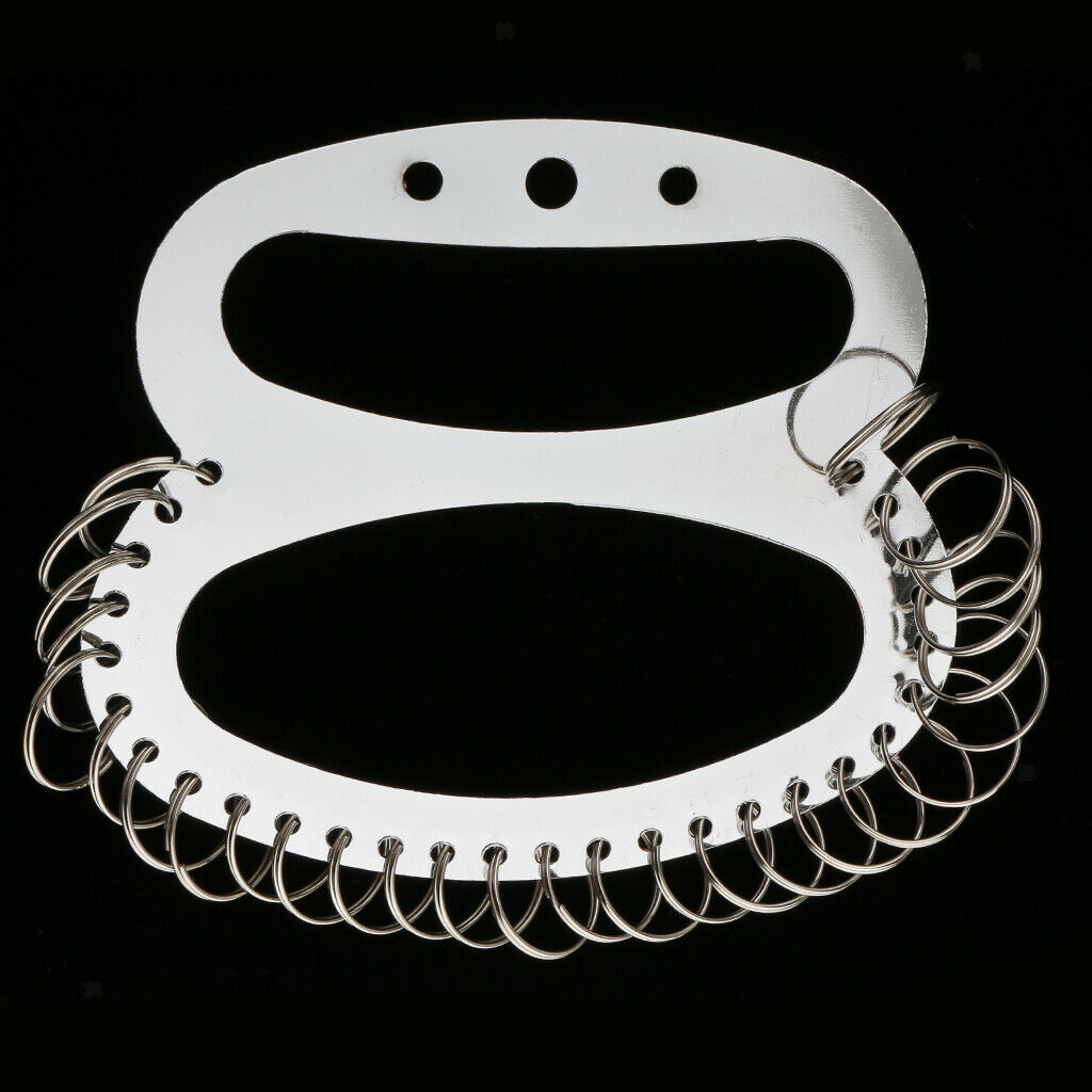 Big Key Holder with Rings,To Identify,Sort and Store Key 15x17 cm 28 Numbers
