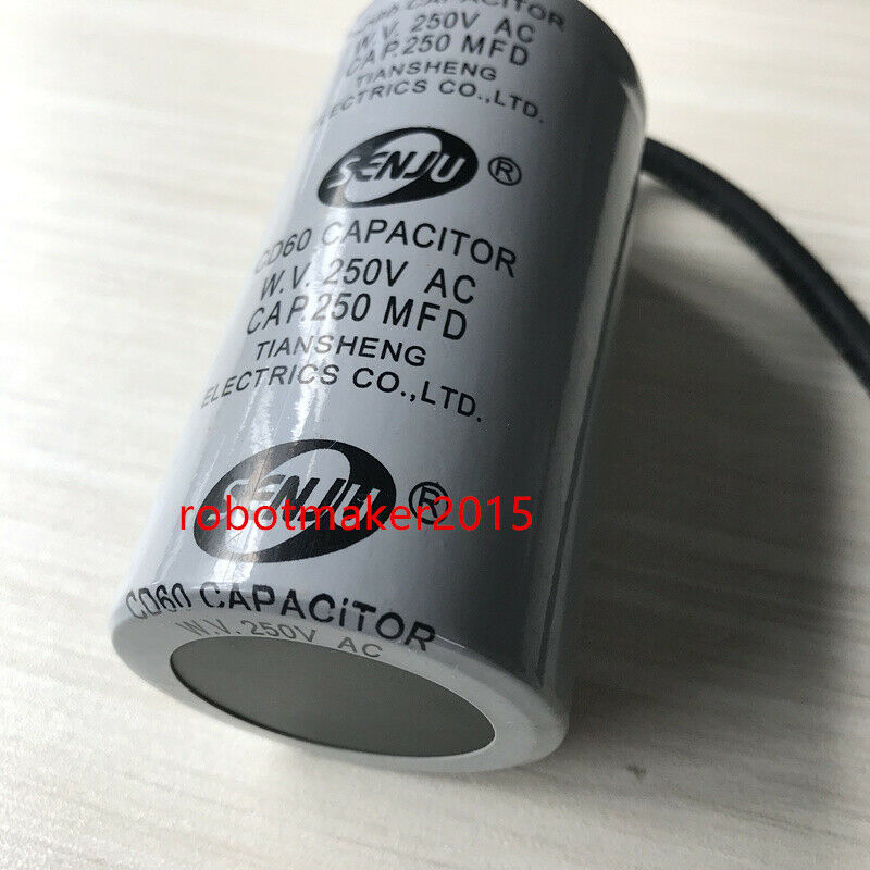 CD60 Motor Start Capacitor 250 MFD 250UF 250VAC 250V HVAC Capacitors