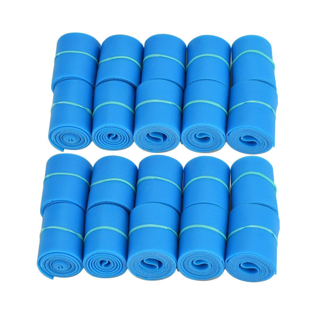 20 Packs 1'' Disposable Emergency Rubber Tourniquet for Camping Travel