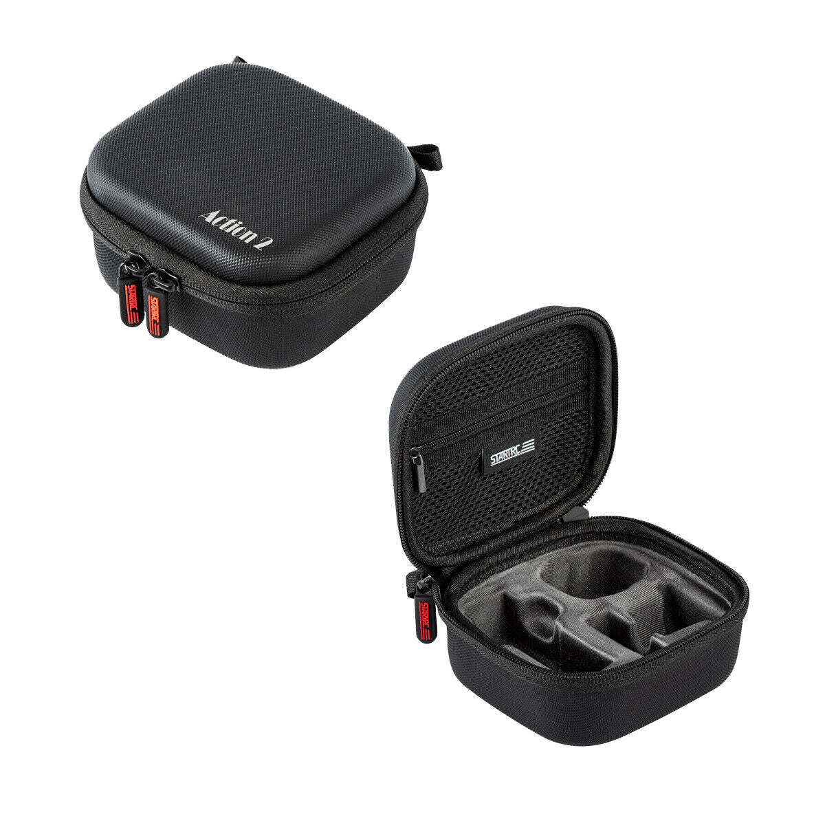 Portable PU Storage Carrying Case Bag Handbag For DJI Action 2 Sports Camera