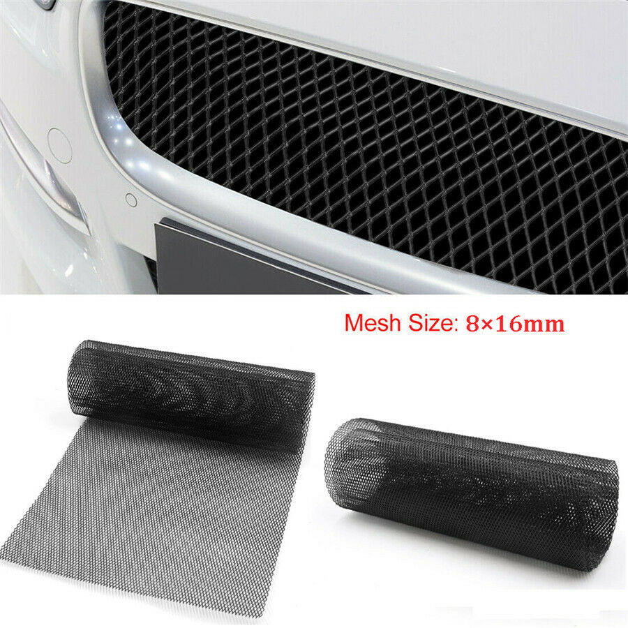 100Ã—33cm Intercooler Radiator Engine Bay Protector Car Rhombus Tuning Grill