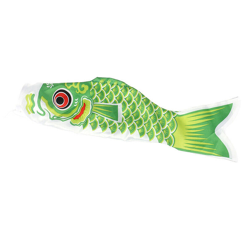 1Pc Colorful Japanese Style Carp Streamer Windsock Streamer Fish Flag Home De TH