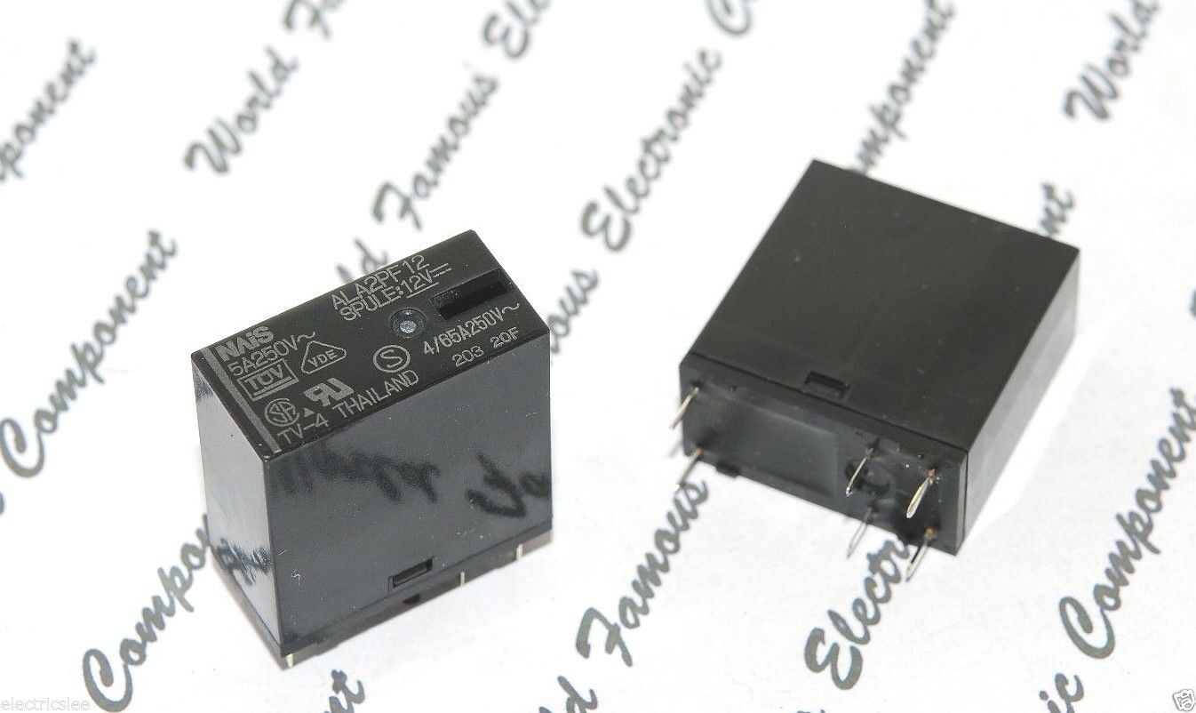 1pcs -  NAIS ALA2PF12 12V Relay - 5A 250V 4/65A250V~