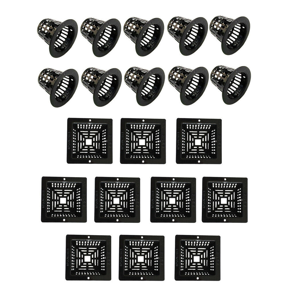 20pcs Small Pond Planting Basket Kit, Solid Root Soilless Cultivation Planting