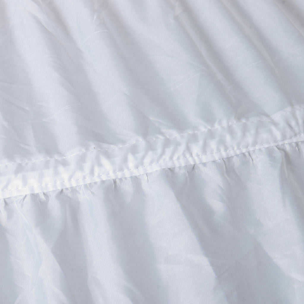 3X White Long 6 Hoop Petticoat Extra Full Wedding Ball Crinoline
