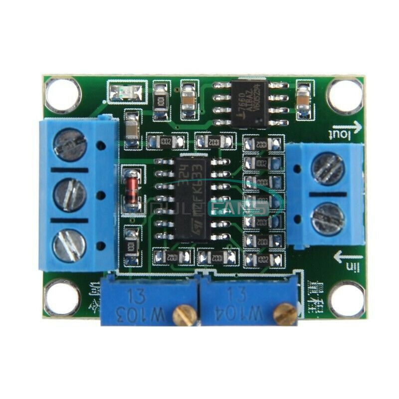 4-20mA to 0-5V Isolation Transmitter Signal Converter Current to Voltage Module