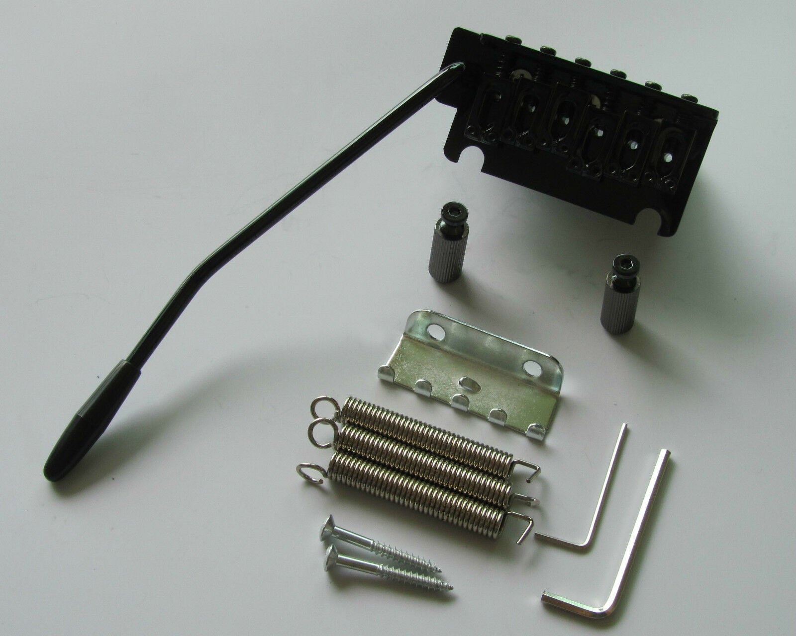 Black 2 Point Guitar Tremolo Bridge Locking System for Strat