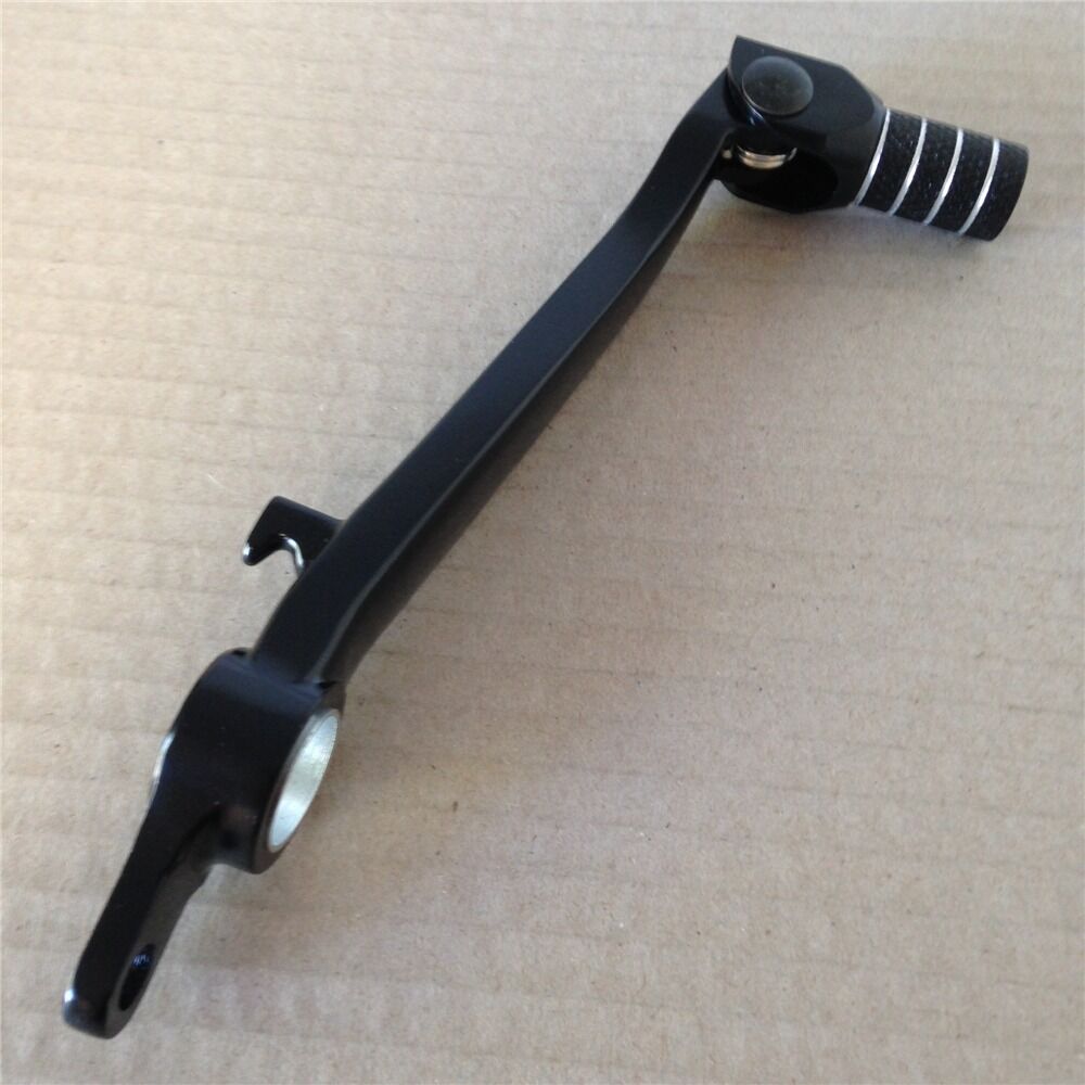 Black Folding Brake Shift Pedal Foot Lever For Kawasaki ZX6R 636 ZX-6RR 03-04