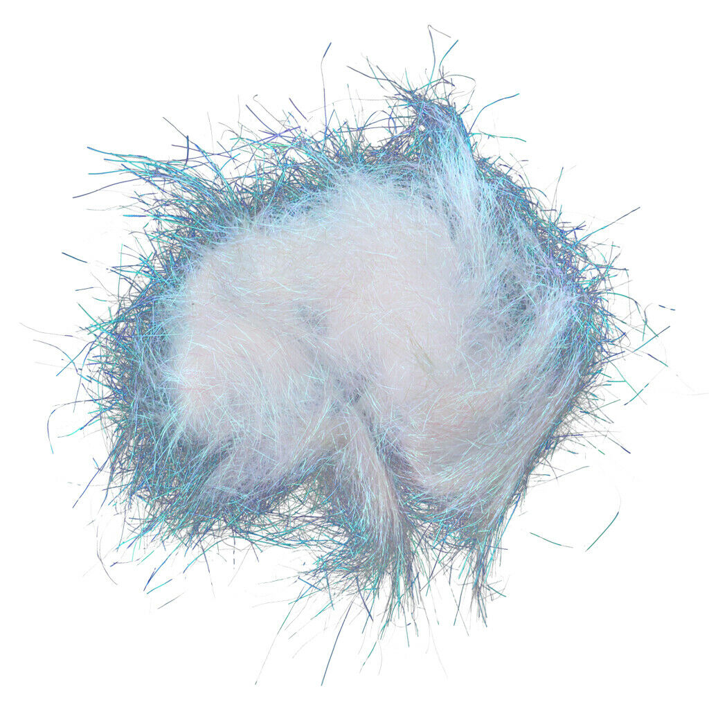 Ice Dubbing Ice Dub 2g Thread Wing Trout Nymph Fly Tying Materials White