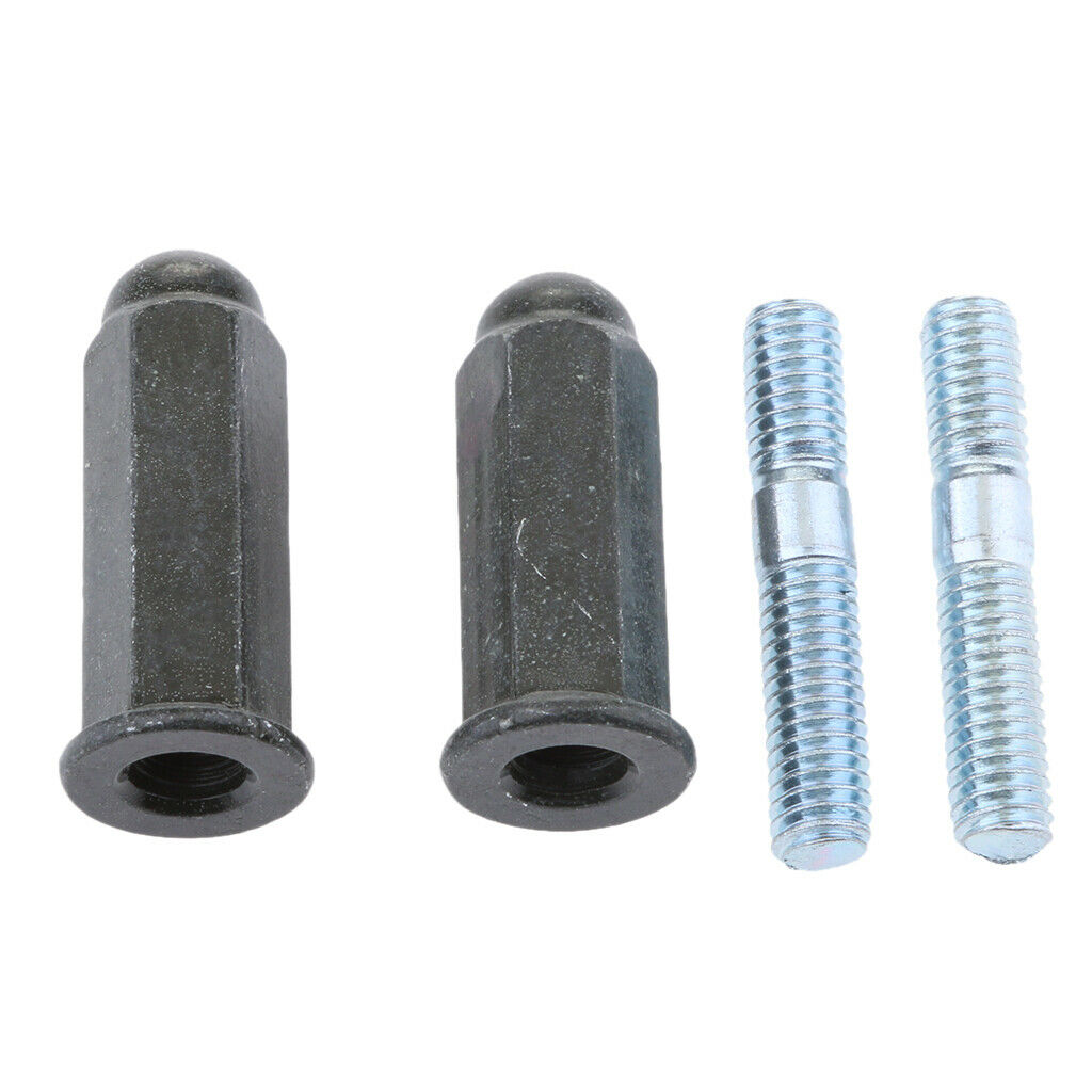Pit Bike Exhaust Stud Nuts M6 Bolts Set for 110 125 140 160 200cc Pitbike