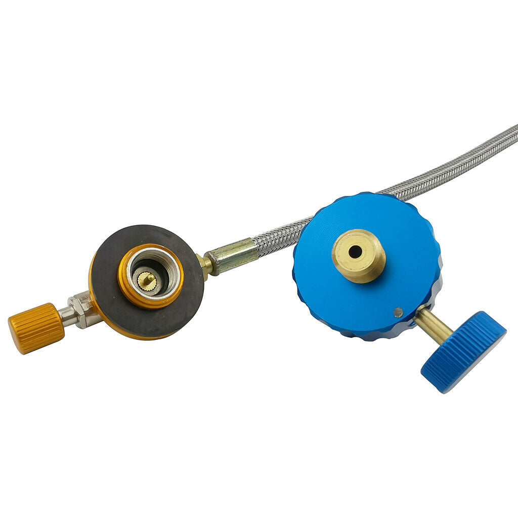 2x Camping LPG Conversion Gas Tank Head Adapter for Saudi Middle East Stoves