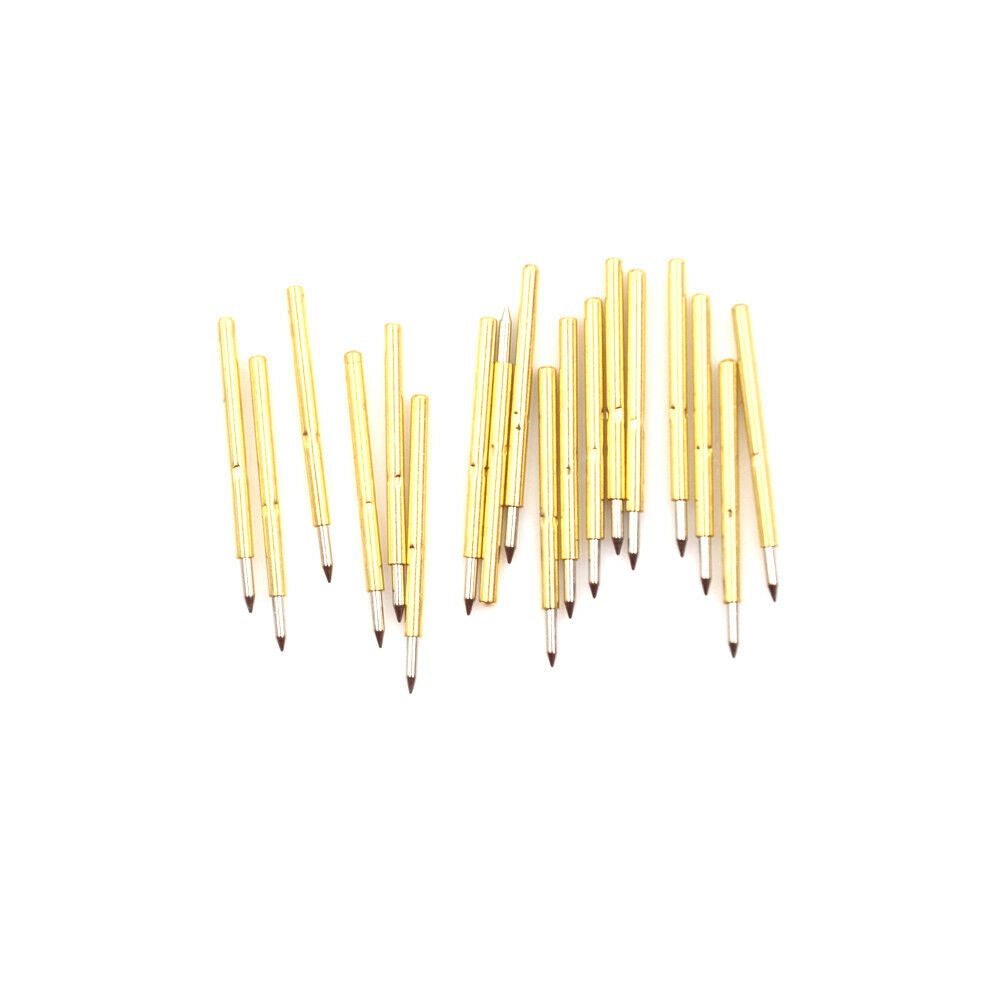 100pcs P75-B1 Dia 1.0mm Cusp Spear Spring Loaded Test Probes Pogo Pins to.l8