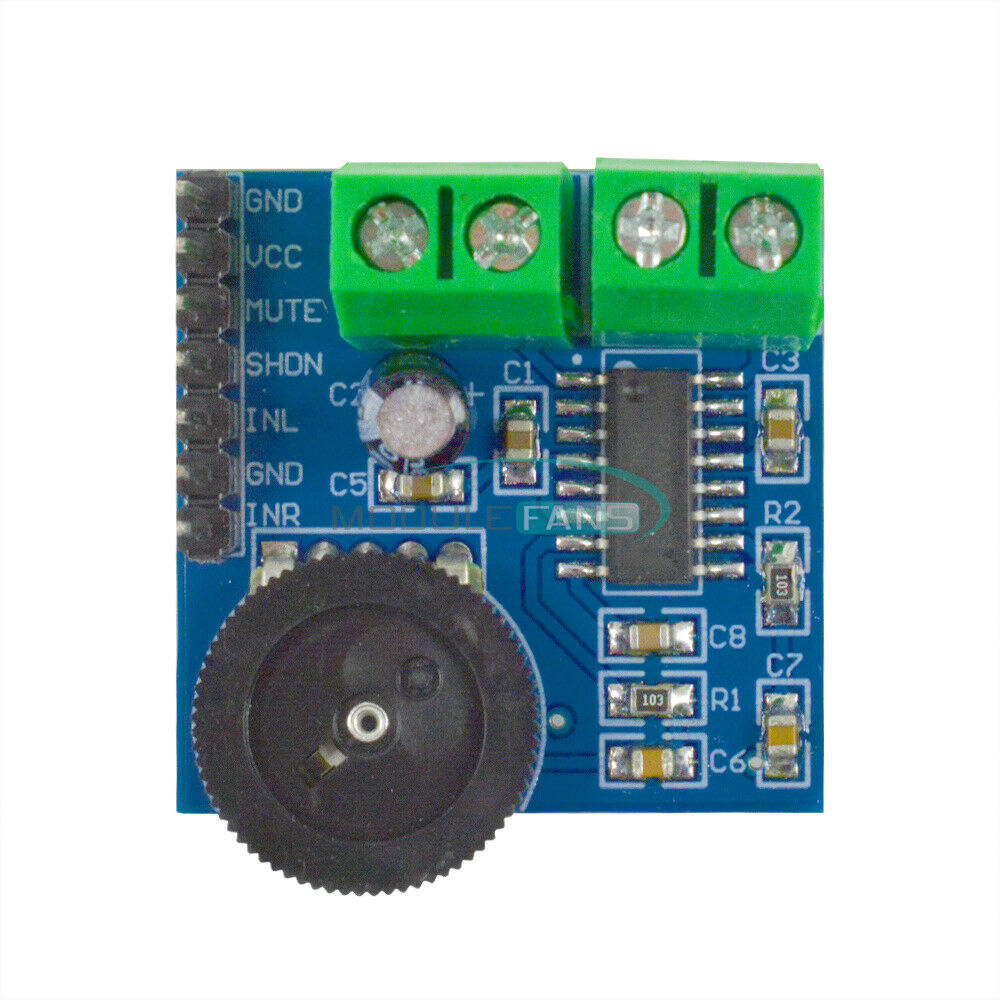 PAM8403 Mini two-channel Double Track Power Amplifier Volume Adjustment Module M