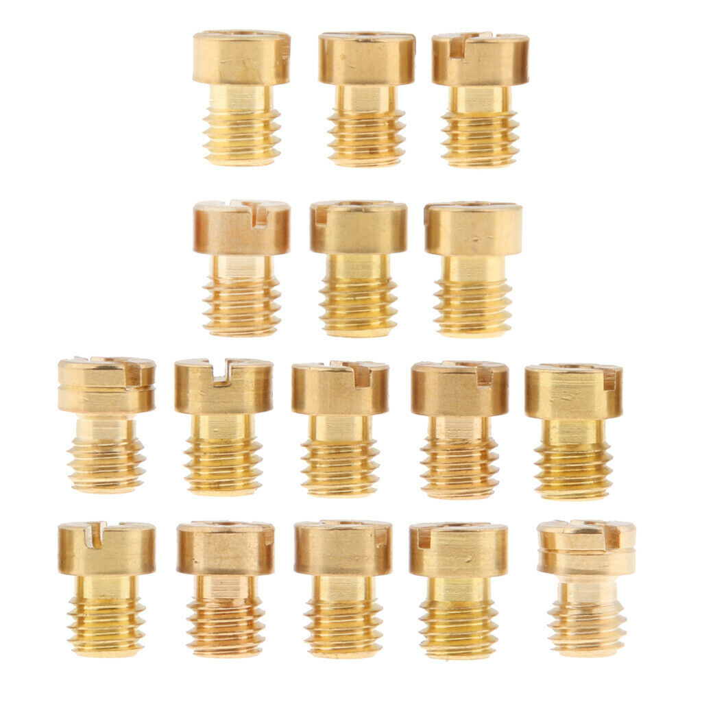 16x M5 Carburetor Main Jet Kit For  PWK FCR OKO KOSO 75-88...105