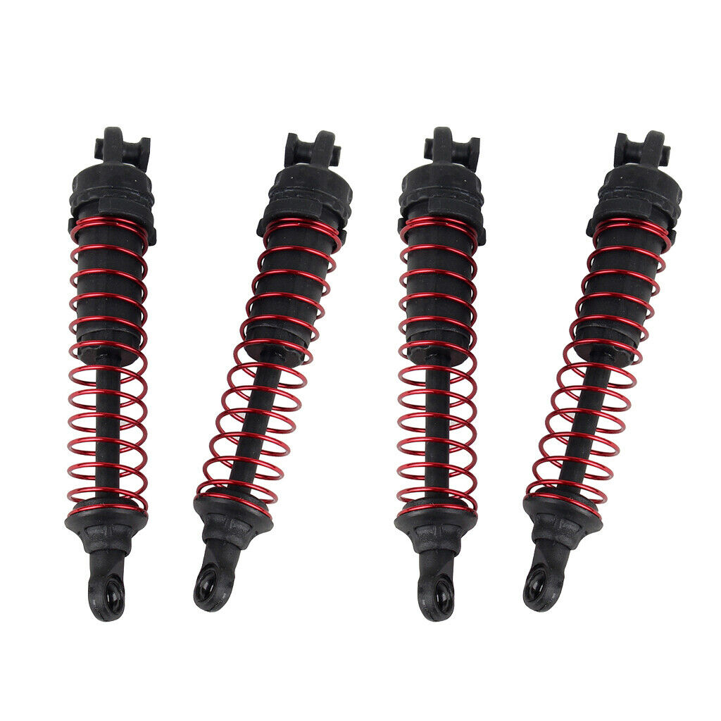 4Pieces XINLEHONG 9125 1/10 RC Car Shock Absorber 2.4G High Speed Toys Parts