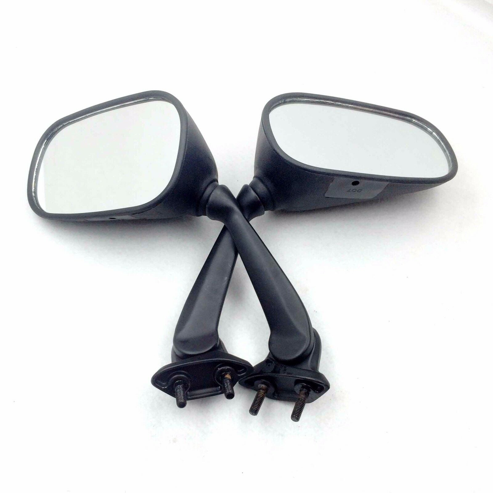 BLACK Replacement Racing mirror For 2008-2012 Yamaha R6 Yzf-R6 YZFR6