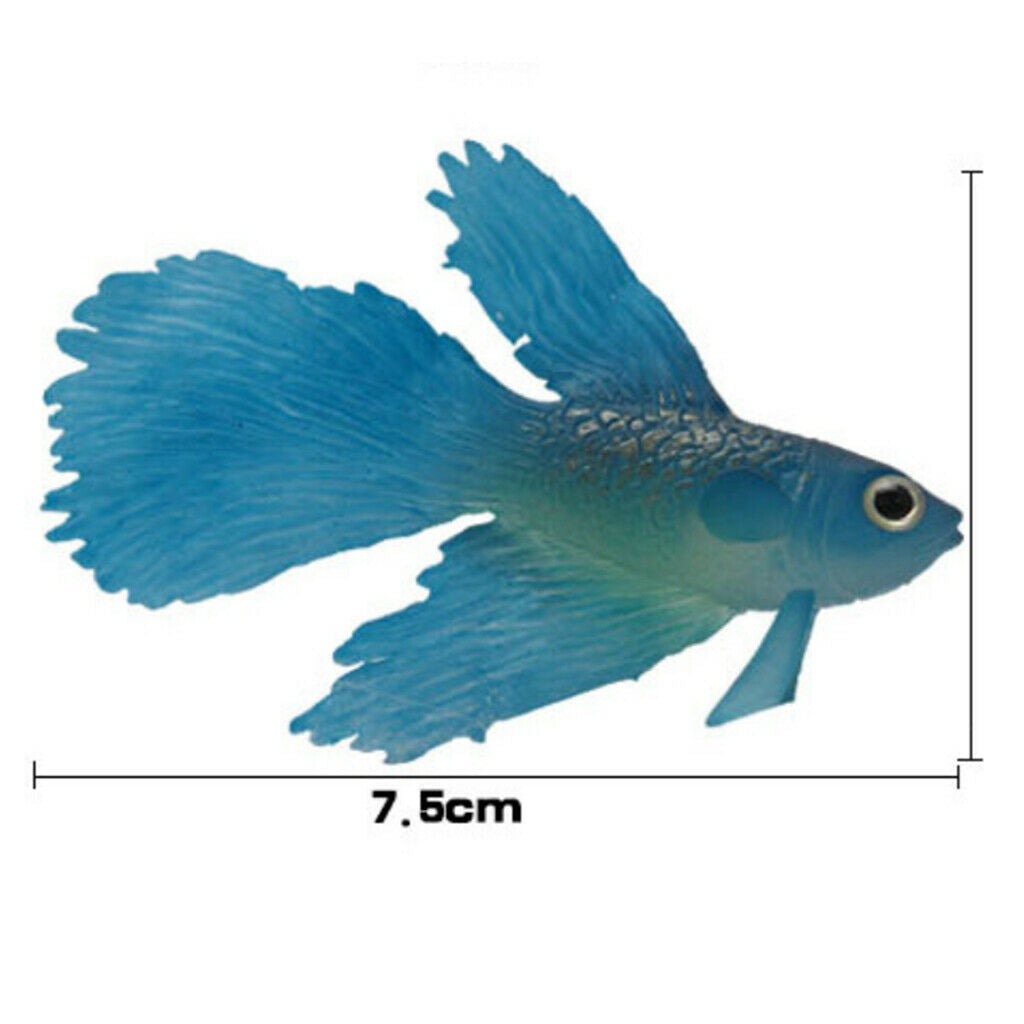 2x Realistic Silicone Aquarium For Aquarium Fish Tank