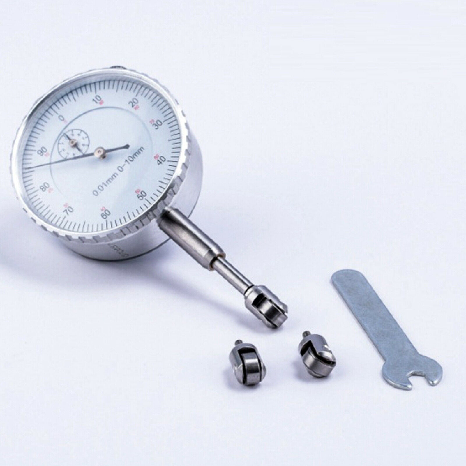 2Pcs M2.5 Dial Indicator Contact Point Depth Gauge Roller Measuring Head Tip