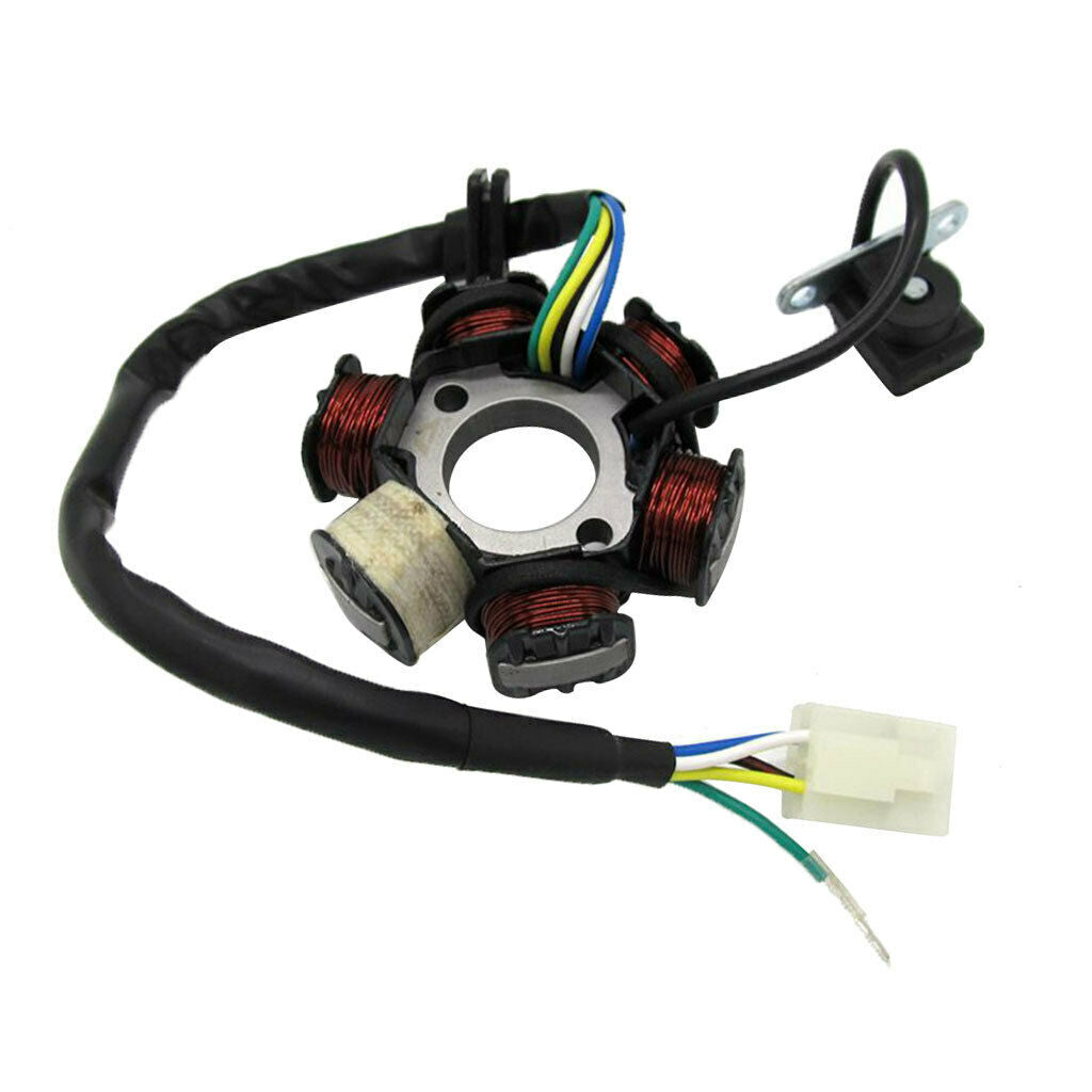 Motorcycle 5 Wire 6 Coil Stator Magneto for 50cc 110cc 125cc 150cc ATV Quad