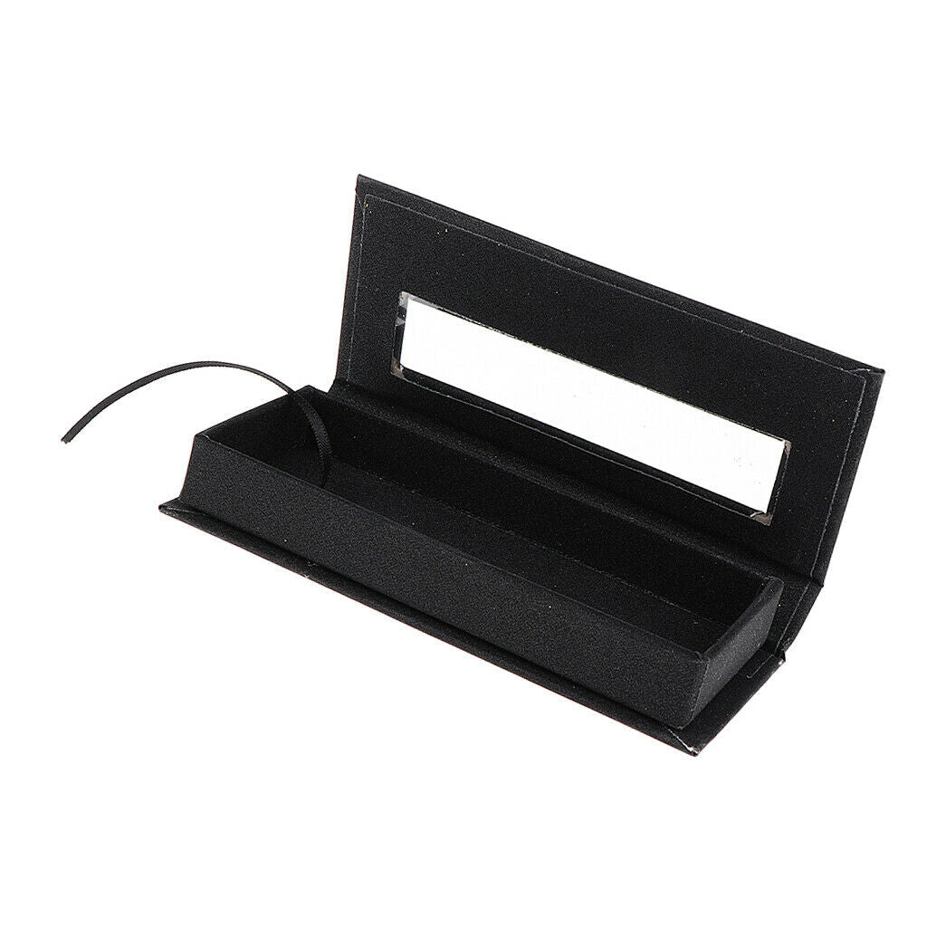 1x Magnetic False Eyelash Storage Case Container Eye Lash Holder Box Black