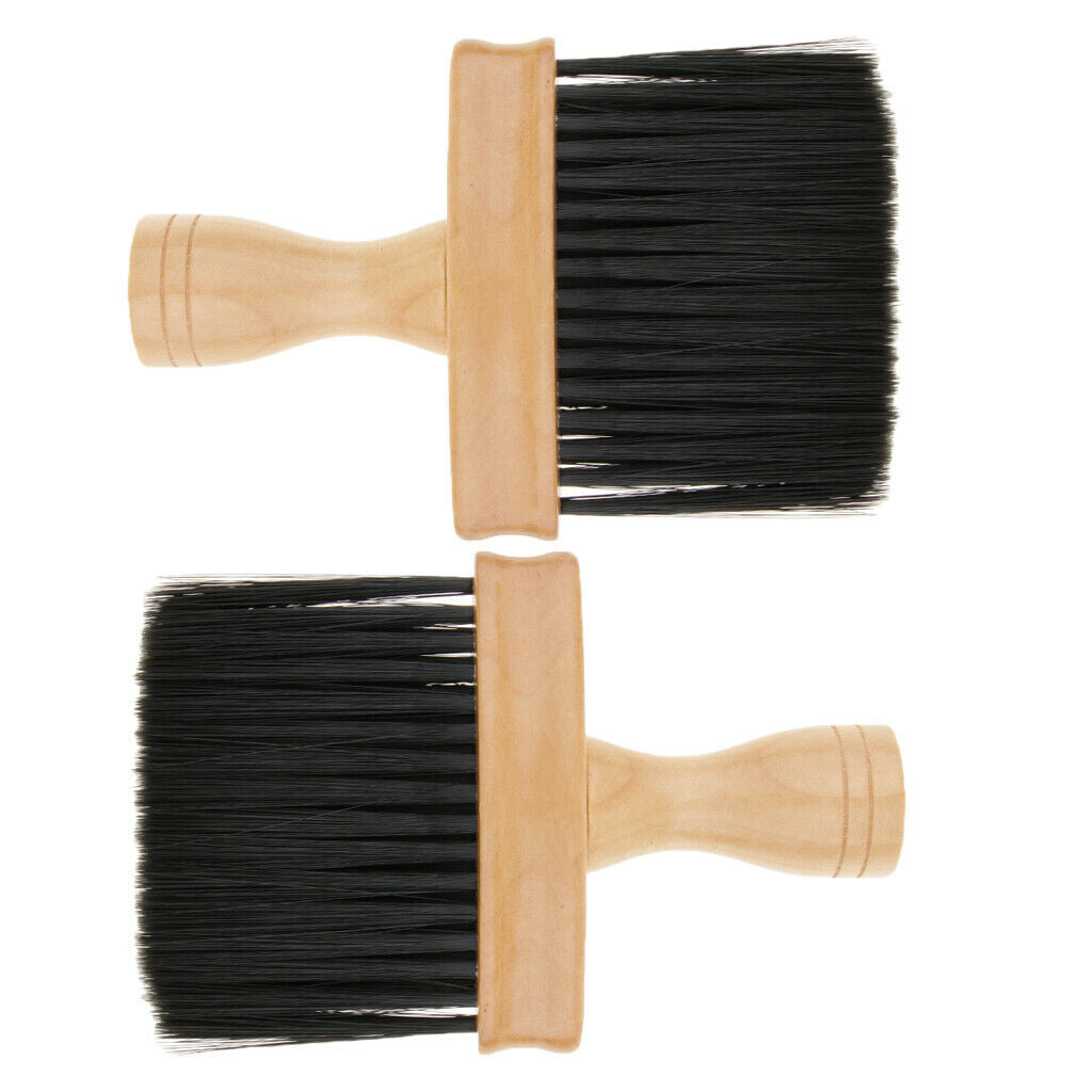 2x Dense Cutting Neck Duster Brush Face Broken Hair Dust Sweeping Brush Tool