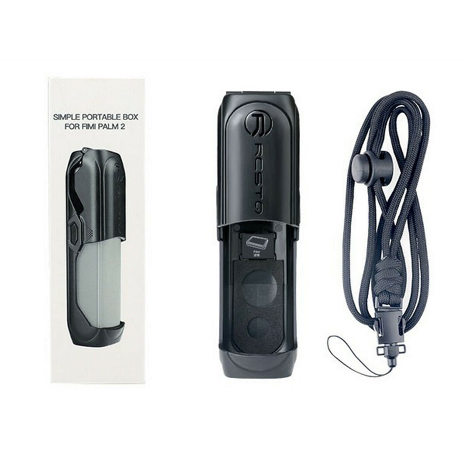Plastic Carrying Case with Lanyard for FIMI Palm 2 Gimbal Camera Accessories