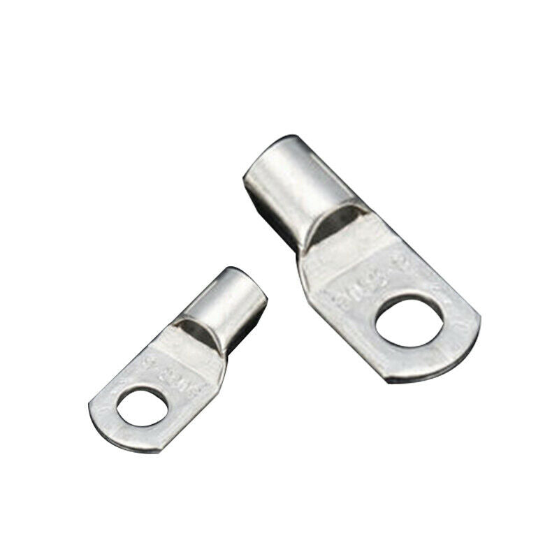 90PCS Copper Tube Terminals Battery Welding Cable Lug Ring Crimp Connector Handy