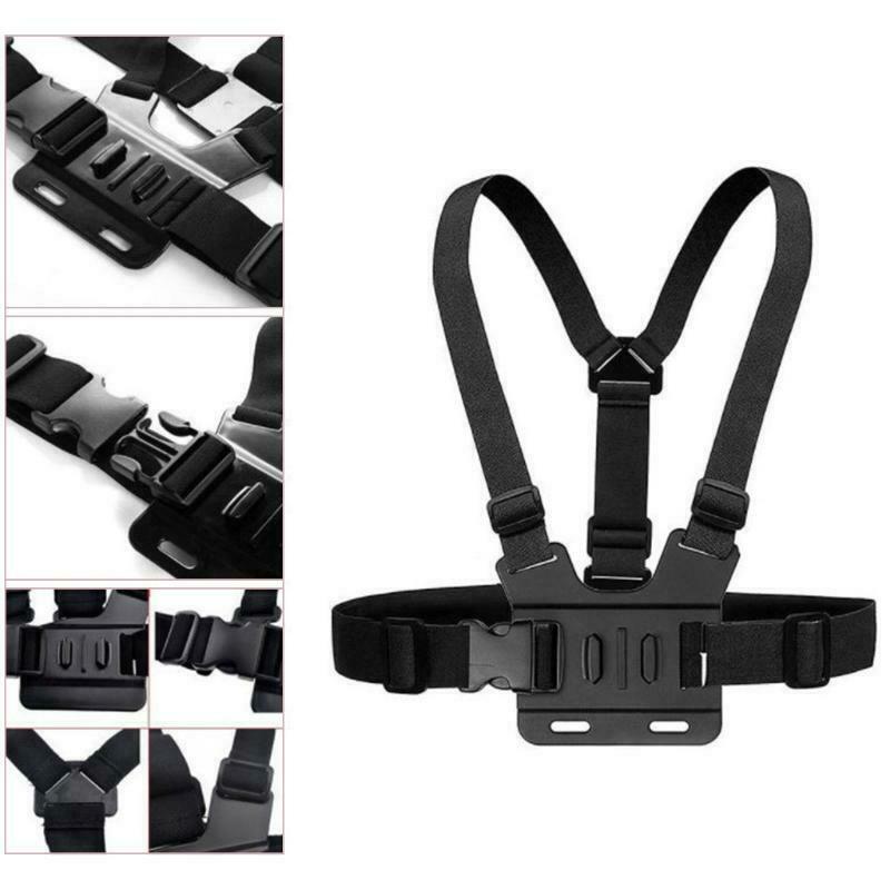 Action Camera 5-In-1 Accessory Kit Compatible with Hero 9 8 7 6 5 4 3 - Black