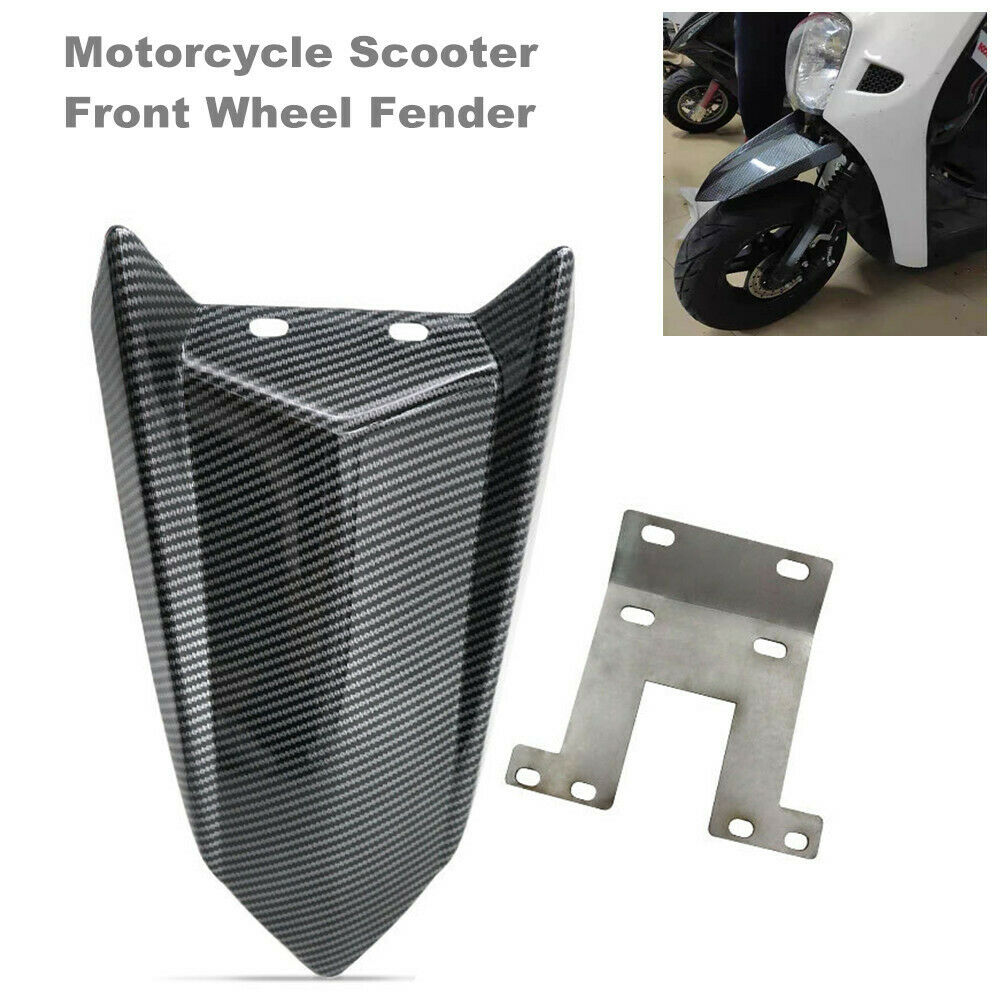 Motorcycle Refit Front Wheel Fender Water Baffle Cover Plate Mudguard Protective