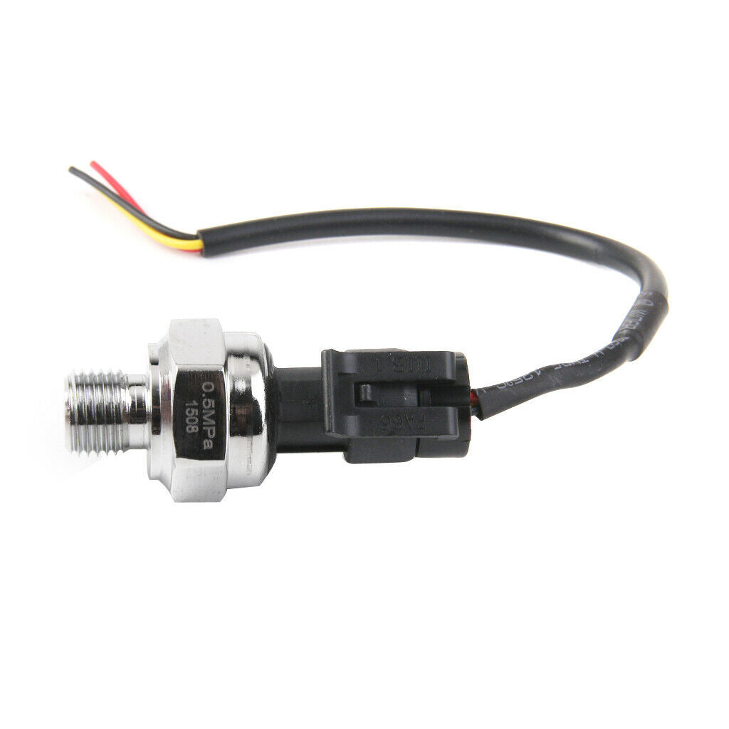 G1/4 Pressure Transducer Sensor 0-0.5 MPa for Oil Fuel Gas Water Air