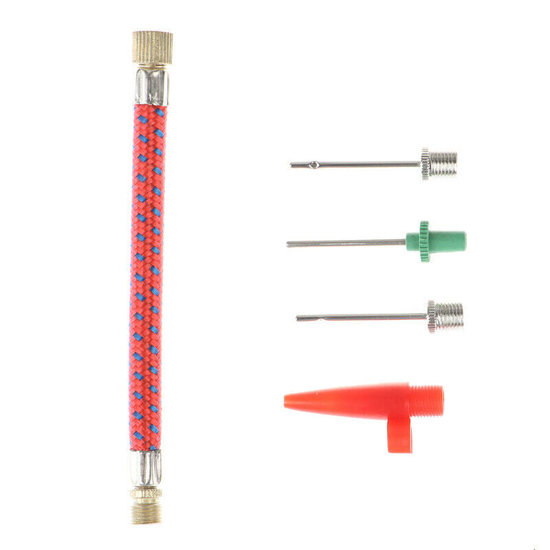 1Set Inflating Needle Kits Sports Ball Basketball Bike Tire Tube Air Pump.l8