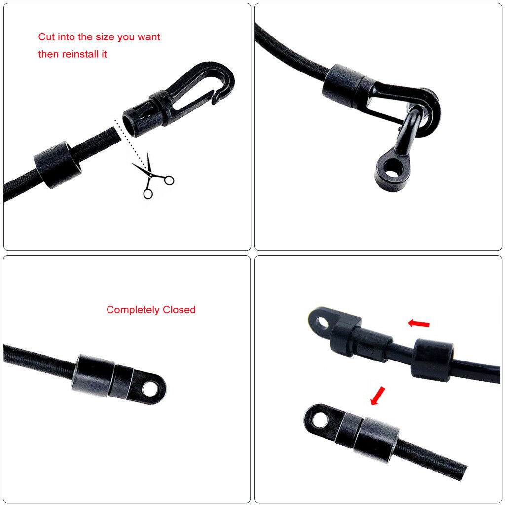 12 Inch Boat Fishing Rod Tamer Strap Saver Holder Elastic Rope Kayak Part