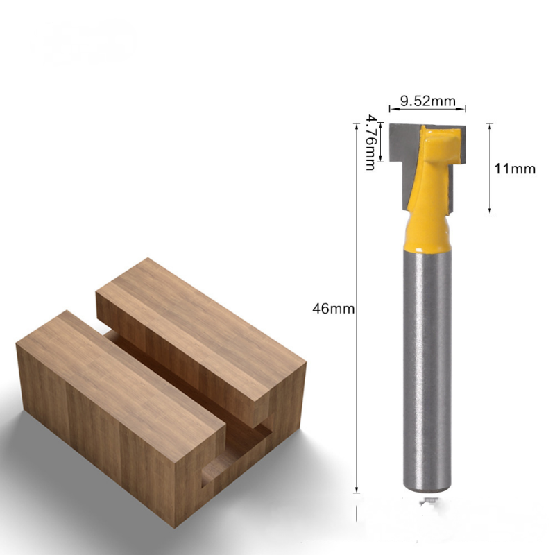 6 Handle Keyhole Cutter Woodworking Tools Woodworking Milling Cutter