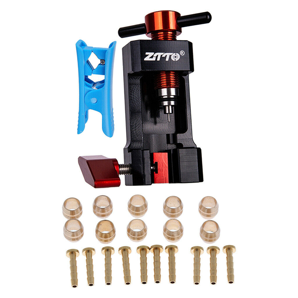 Bike Needle Driver Hydraulic Hose Cutter Disc Brake Installer & Olive Insert