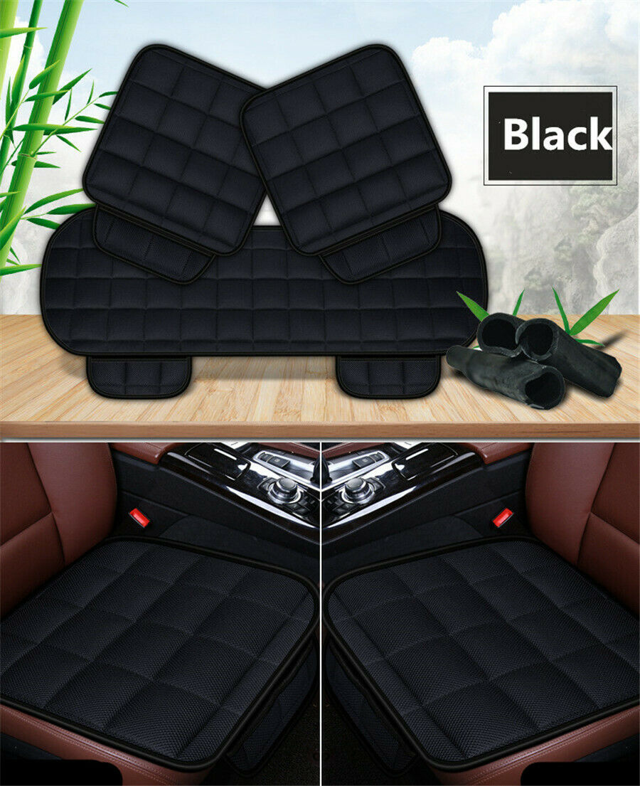 Universal Bamboo Charcoal Massage Car Seat Cushion Front & Rear Car Chair Pad