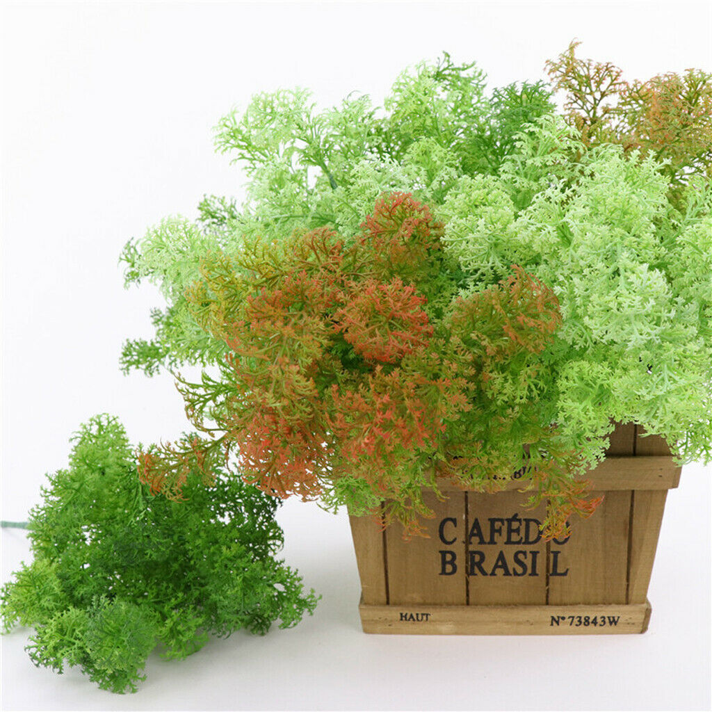 2pcs 35cm Artificial Moss Grass Plant Wedding Home Church Party Decor