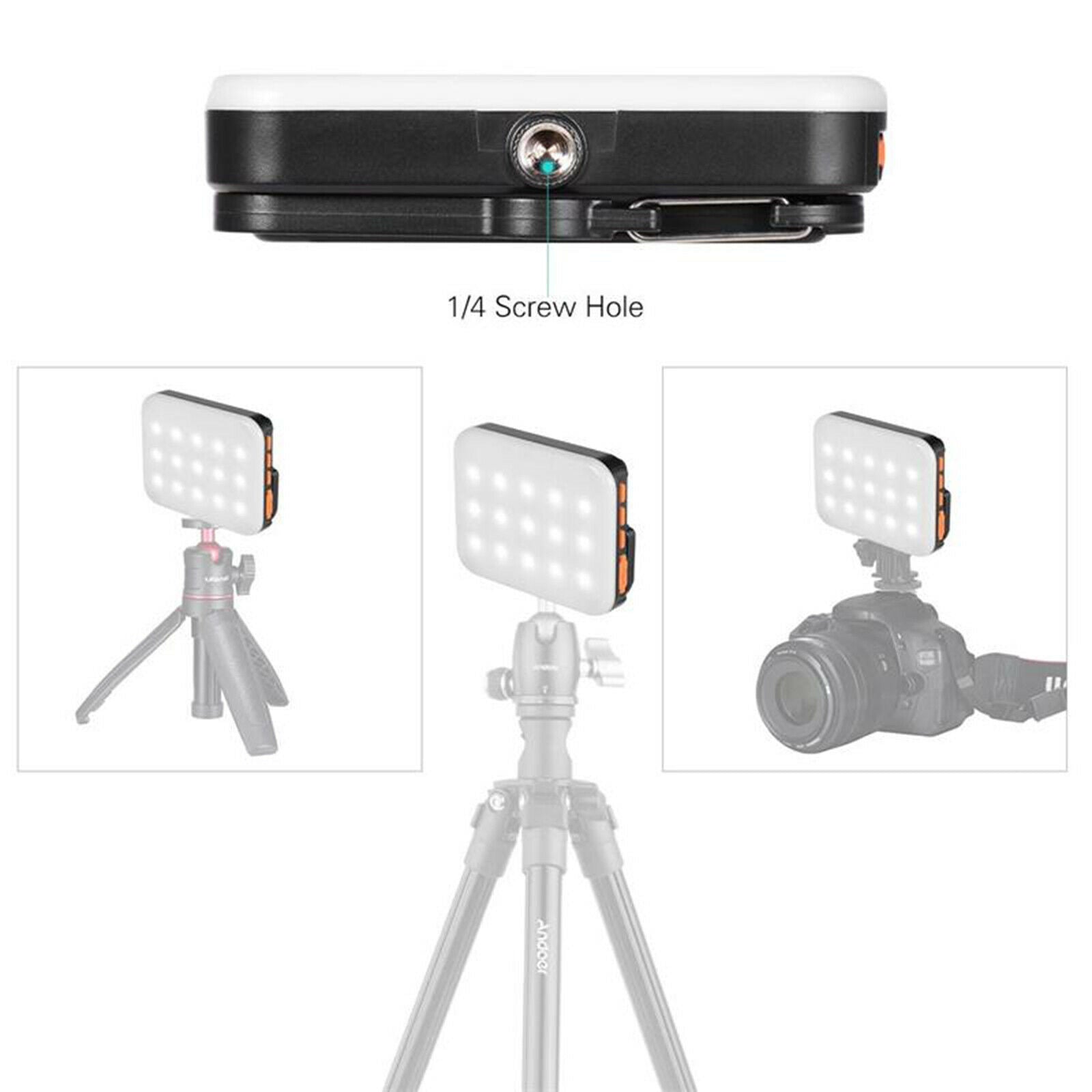 Small RGB Camera Video Light Photography LED Lamp Panel Light