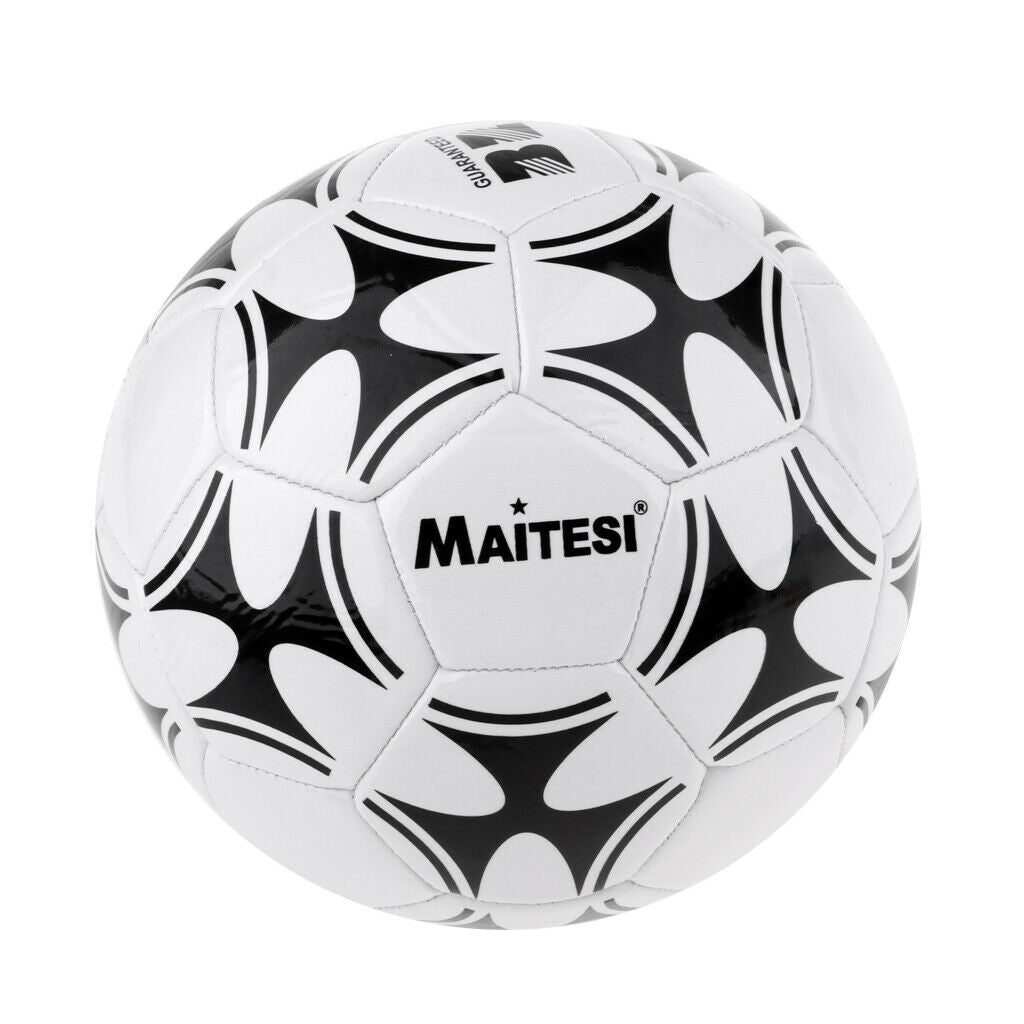 High Quality 3 Official Football Soccer Ball for Indoor Outdoor & Net Needle