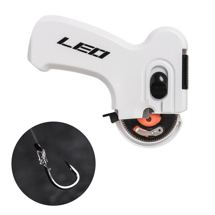 Electric Automatic Fishing Hook Line Knot Tying Device New Tool Fast Tackle