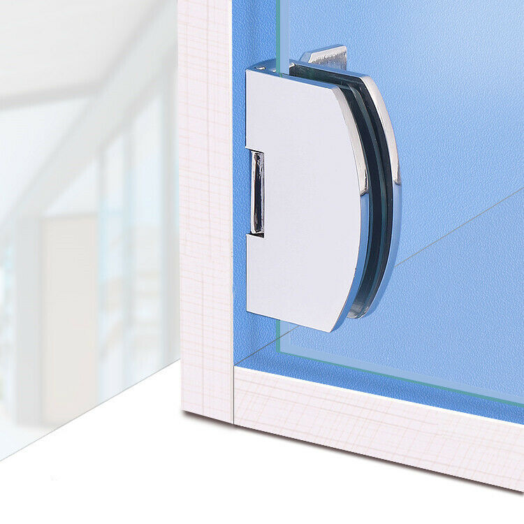 4Pcs Glass Door Hinge Cupboard Showcase Cabinet Door Hinge Glass Clamp,for 5-7K9