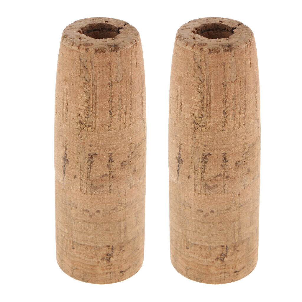 MagiDeal 2x Lightweight AA Grade Cork Fishing Rod Handle Grip DIY Components