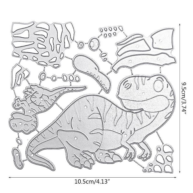 dinosaur Metal Cutting Dies Stencil DIY Scrapbooking Album Paper Card makingd